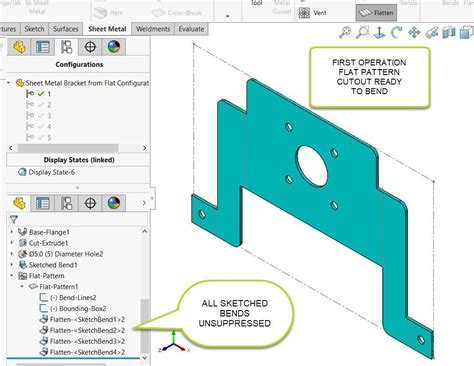 how to use sheet metal parts in solidworks|solidworks sheet metal examples.